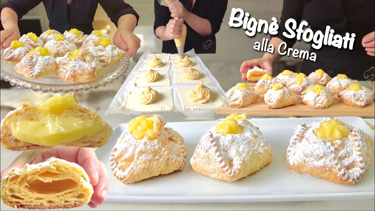 PASTARELLE of CHOUX PUFF PASTA WITH CREAM with 3 consistencies - YouTube