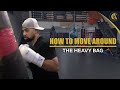 How to  Move around The Heavy Bag |Boxing|  Coach Anthony Boxing