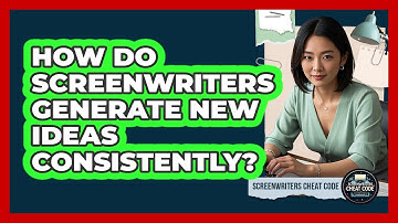 How Do Screenwriters Generate New Ideas Consistently? - Screenwriter
