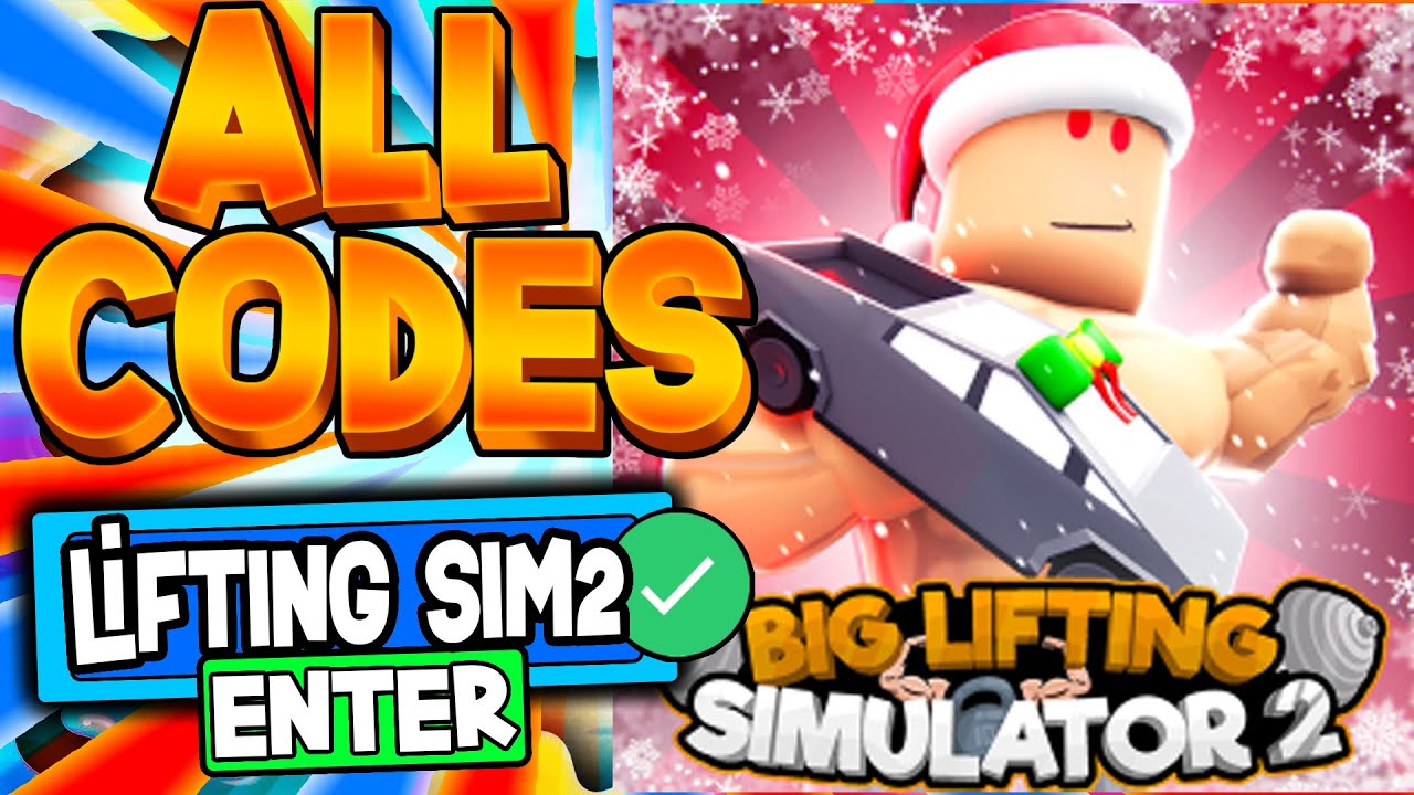 ALL NEW SECRET OP CODES Big Lifting Simulator 2 Roblox YouTube