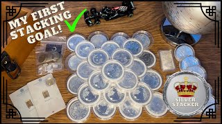 My first SILVER STACKING goal complete!