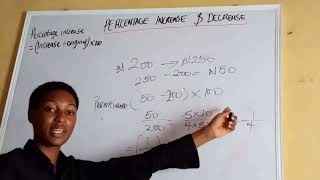 Percentage Increase & Decrease | Finding Percentage Increase & Increase by a Percentage (Part 1)