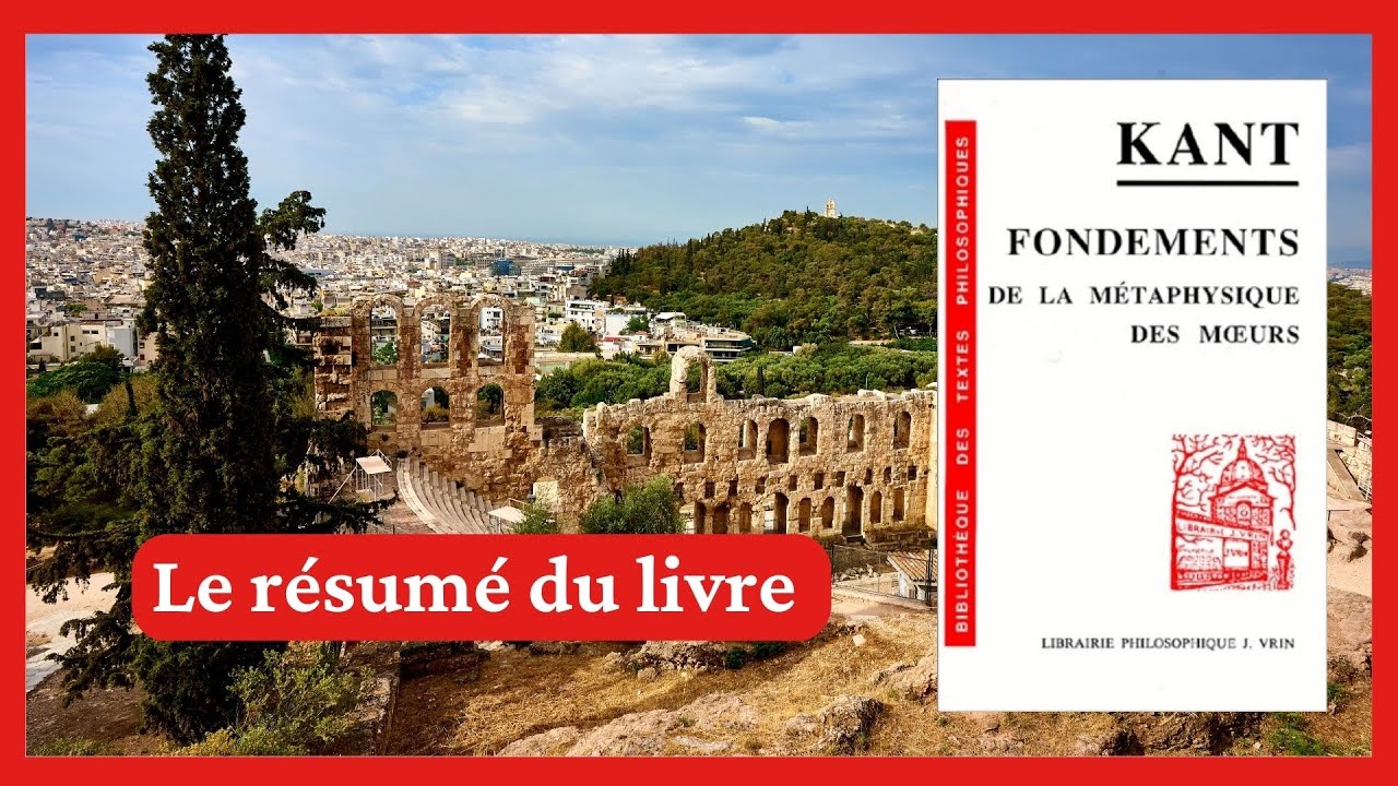 FONDEMENTS DE LA METAPHYSIQUE DES MEURS, EMMANUEL KANT | RESUME AUDIO