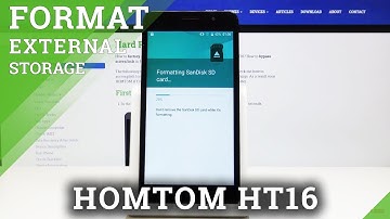 How to Format SD Card in HOMTOM HT16 – Wipe SD Card Data