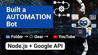 Build a YouTube Automation Bot Using Node.js 🚀 | No More Manual Uploads 😳