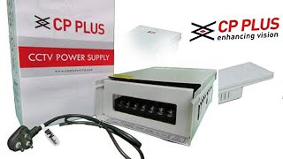CP PLUS Metal Case Power Supply - 20 Amp (SMPS) for CCTV Bullet &amp; Dome Camera