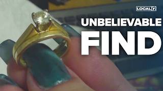 Plumber discovers ring missing for a decade