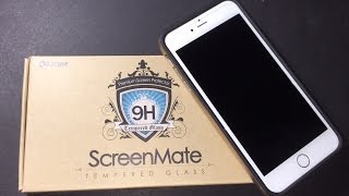 Apple iPhone 6 Plus iloome ScreenMate Premium Tempered Glass Screen Protector