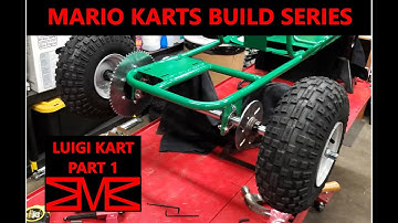 Luigi Go Kart Build - Part 1 - Frame Clean Up & Live Axle Install