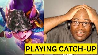Falling behind with Replicator in Teamfight Tactics, but can I get Top 4