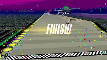 F Zero 99 KO just before finish line final lap