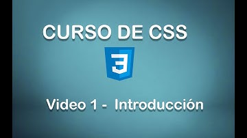 Video 1 introducción a css