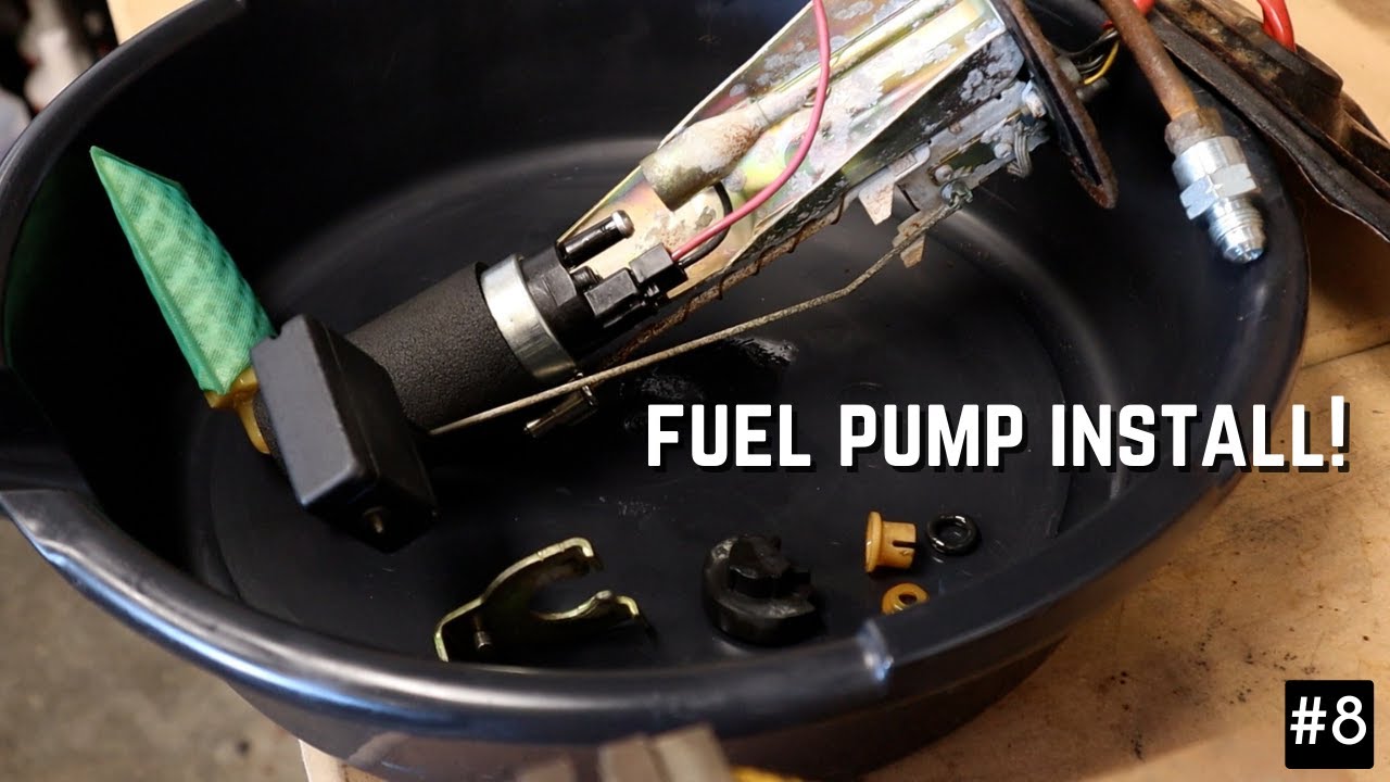 Installing a new Deatschwerks fuel pump in our 1991 Eagle Talon | Burns & Madden