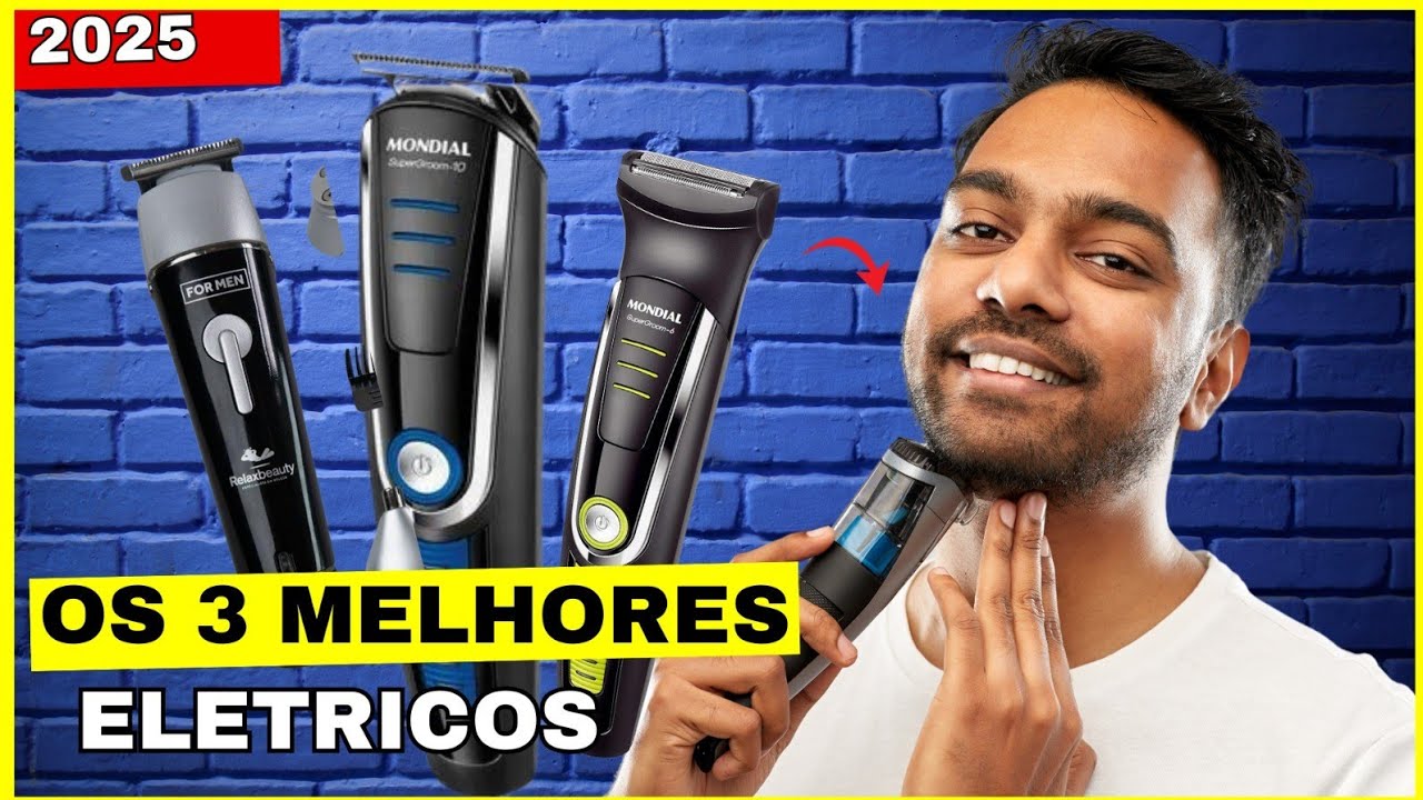 Os 3 Melhores Barbeador Elétrico Máquina De Barbear Em 2025! - YouTube