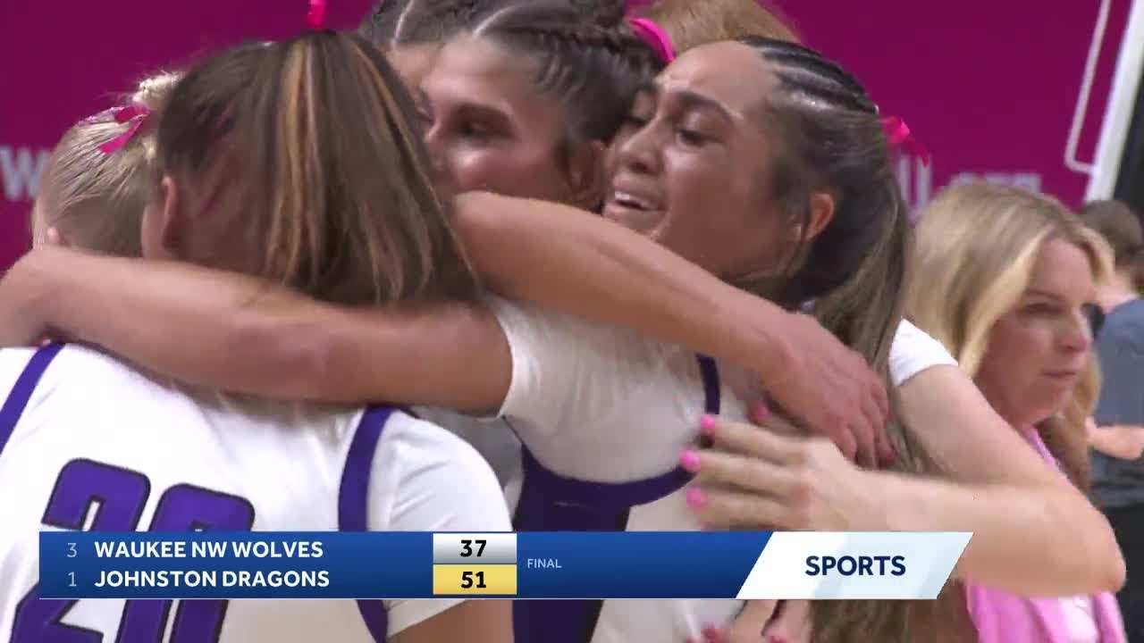 Iowa high school girls basketball: Jenica Lewis leads Johnston to third state title in a row