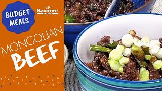 Budget Meals Sweet And Savory Mongolian Beef