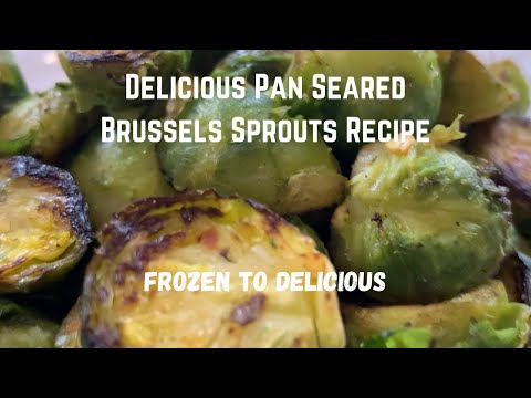 How to Cook Frozen Brussels Sprouts | Easy & Delicious Recipe