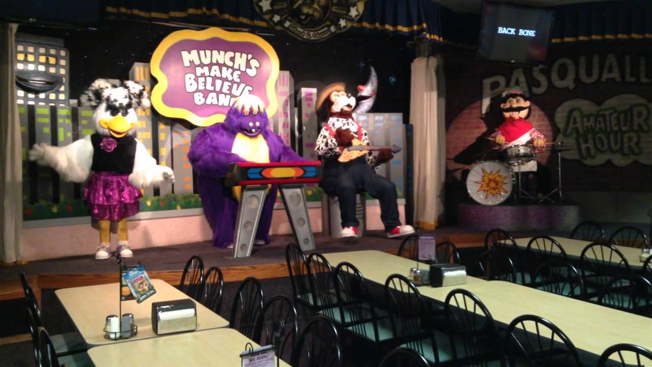 Chuck E. Cheese's Live Show / Them Bones 2014 Houston, TX YouTube