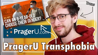 Trans Guy Reacting To PragerU Transphobia