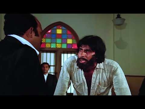 हा में खुनी हु ये कानून मेरा कुछ नहीं बिगाड़ सकता - Andhaa Kaanoon | Amitabh Bachchan | Rajinikanth