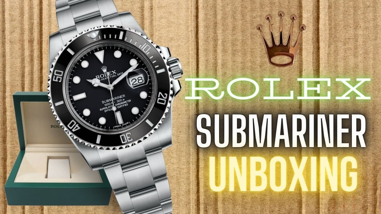 Rolex Submariner Unboxing - YouTube