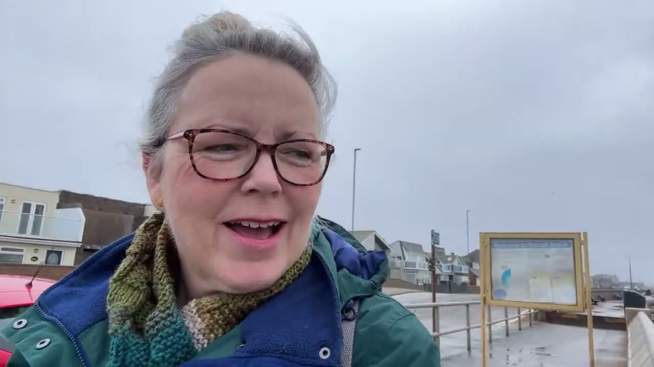 Live from Cleveleys beach - take 2! & NO SOUND! 😳