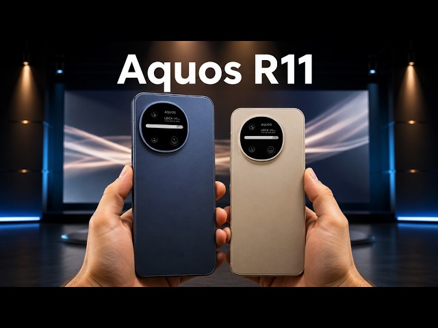 Sharp Officially Introduced the Aquos R11 - YouTube