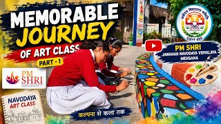 Memorable journey of art class #memories #art #class #education #school #viral #video #youtube #love