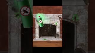 🔥 Dirty Fireplace to Crystal Clean 🧼✨ | Satisfying ASMR Cleaning #shorts