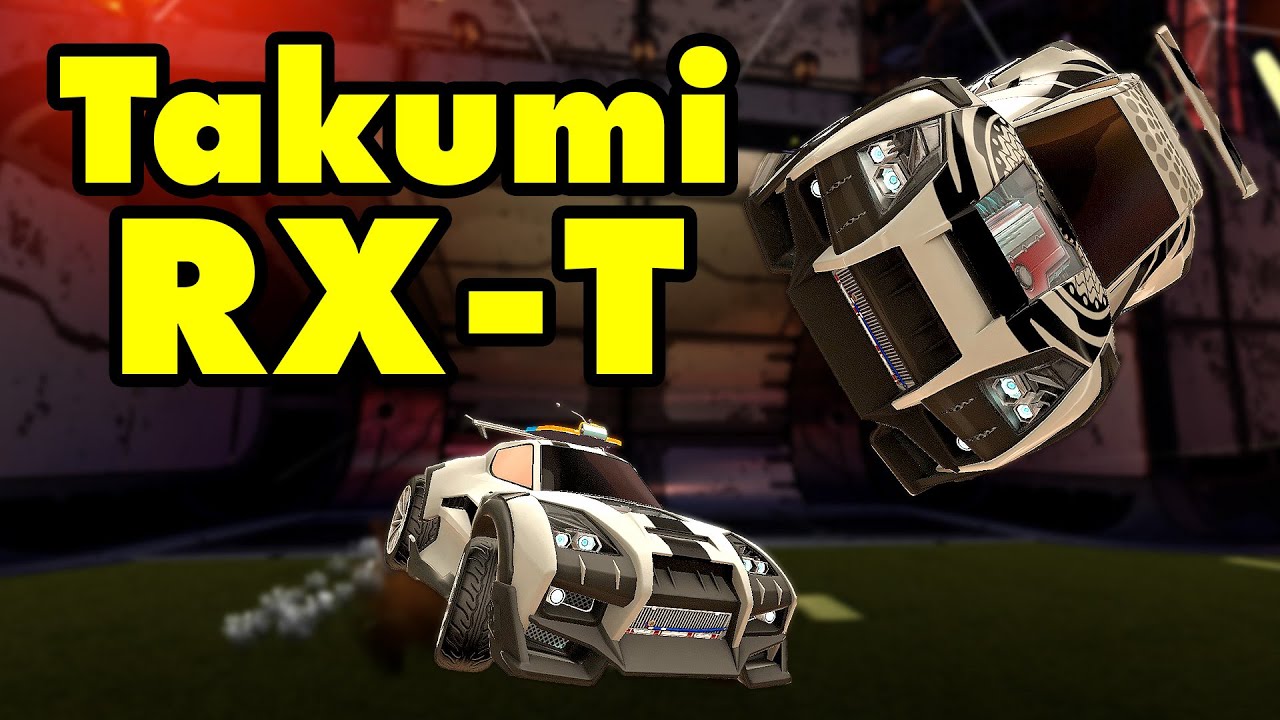 Match With The Takumi RX-T | Rocket League - YouTube
