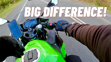 What's changed since going back to the Ninja 400's Stock Exhaust?