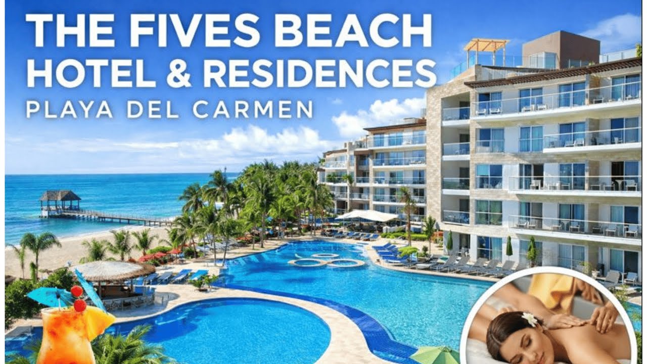 Роскошный тур по курортам Мексики | Отель и резиденции The Fives Beach.