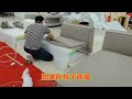 The sofa are produced in chinese factory