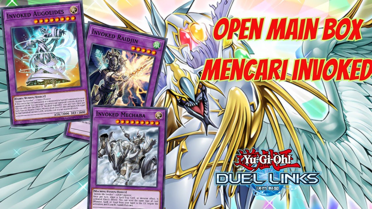 Open Main Box Rainbow Overdrive dan Bundle Invoked Mechaba | Yu-Gi-Oh ...