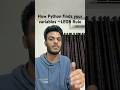 How python finds your variables — LEGB Rule #python #pythonprogramming -video2 #learnpython