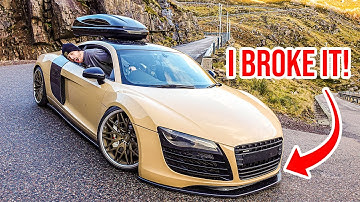 DRIVING 2000 MILES IN MY AUDI R8 I REBUILT