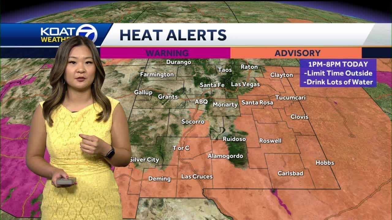 Hot & breezy statewide with high fire danger - YouTube