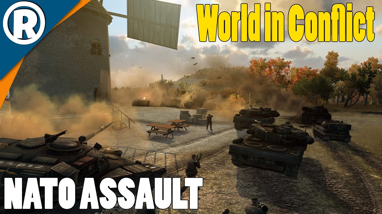 NATO ASSAULT IN FRANCE - World in Conflict: Soviet Assault - Mission 9