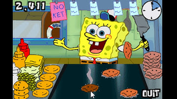 Spongebob Squarepants - Flip Or Flop (2001 PC Game)