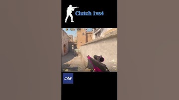 Clutch 1vs4 #shorts #play #cs #cs2 #csgo  #easy #gameplay #game #recommended