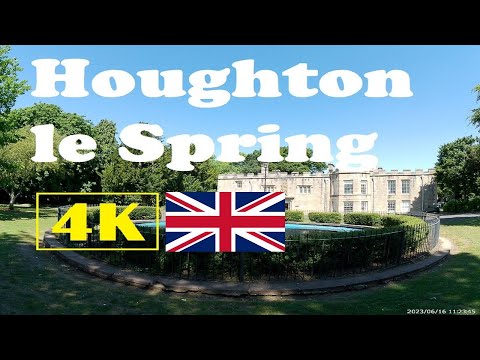 [4K] 60fps Walking in Houghton le Spring 2023