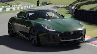 Assetto Corsa Jaguar F-Type R at Cadwell Park Woodlands screenshot 4