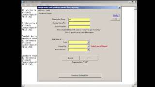 Seach Options