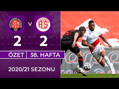 ÖZET: F. Karagümrük 2-2 FTA Antalyaspor | 38. Hafta - 2020/21