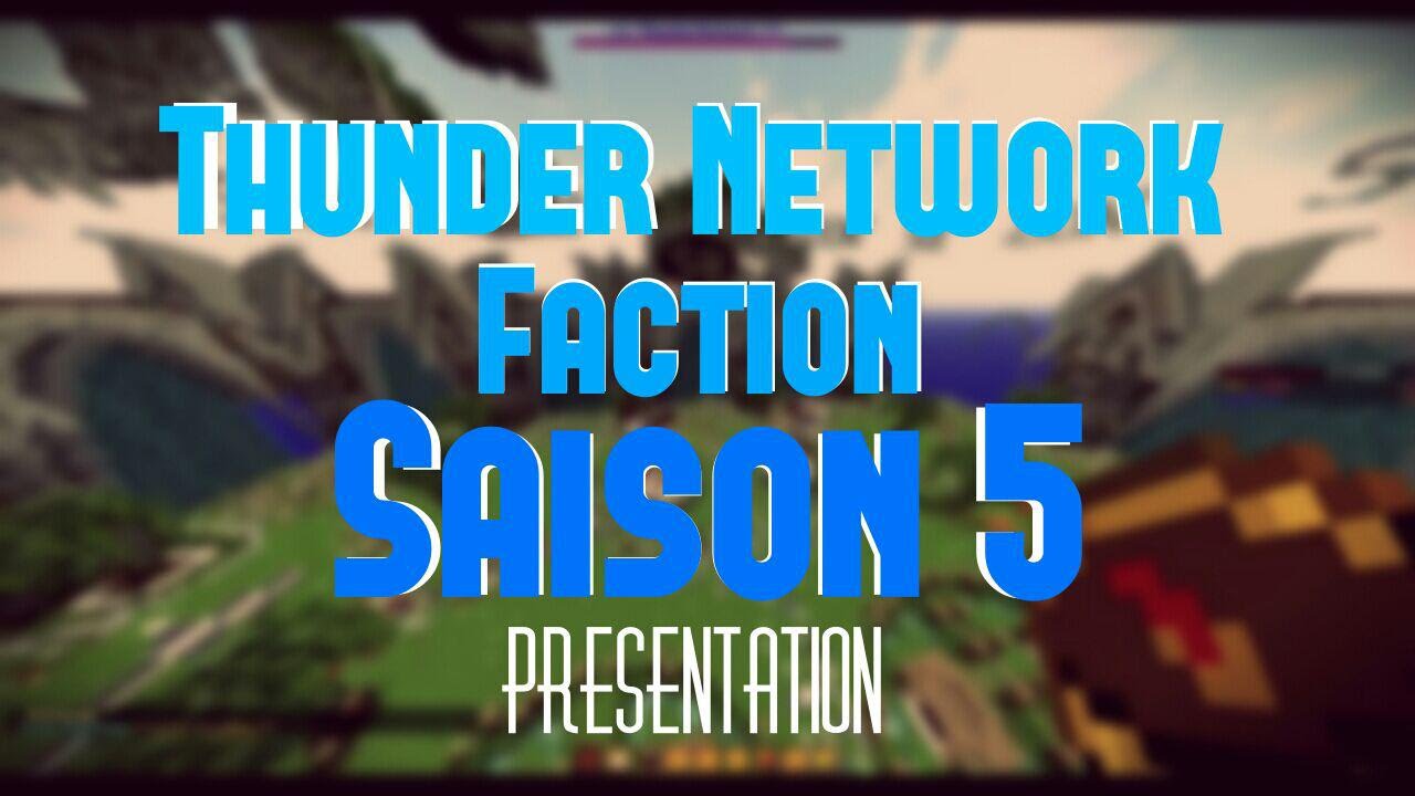 Faction S5 Présentation ! | Vendredi 12 à 18h30 Ouverture!