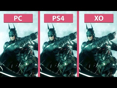 Batman: Arkham Knight – PC Vs. PS4 Vs. Xbox One Graphics Comparison [60fps][FullHD]