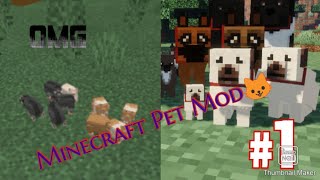 Minecraft PET MOD *Dogs, Hamsters, Birds* screenshot 4