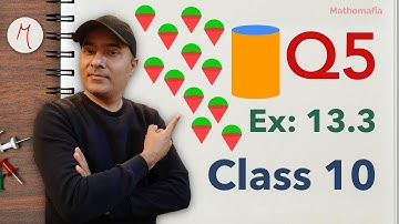 Question 5 - Exercise 13.3 | Class 10 | Chapter 13 |  Surface Areas and Volumes | NCERT Maths | CBSE