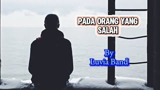Lagu Terbaru Gayung Tak Bersambut By Luvia Band luviaband liriklagu sad