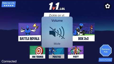 First time playing 1v1.LOL